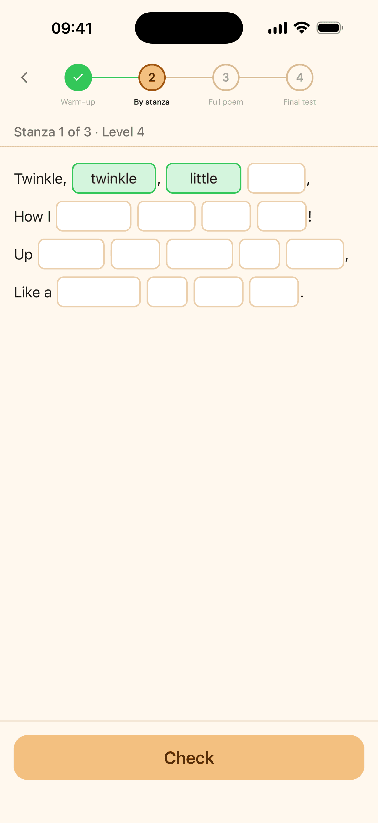 Every word hidden, typed back in